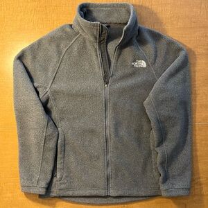 The North Face Charcoal Full-Zip Fleece Jacket